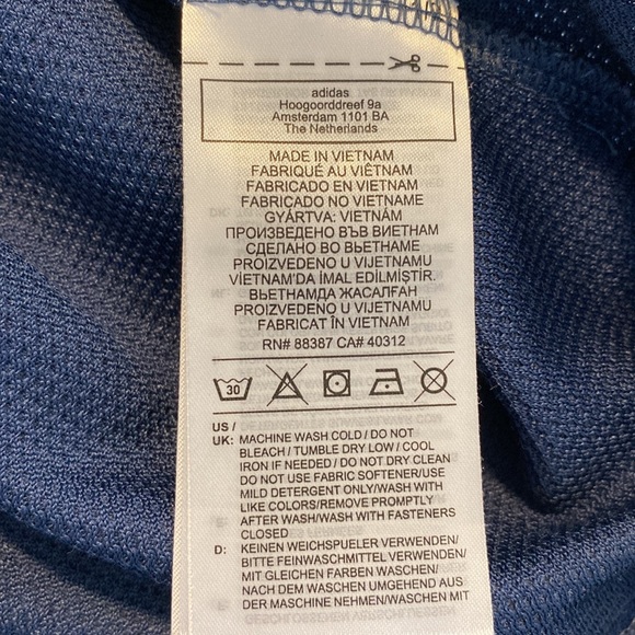 Adidas Golf 1/4 Zip Pullover size M - EUC - Picture 4 of 4